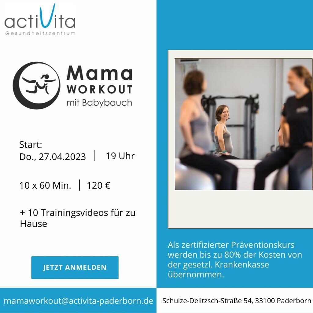 Mamaworkout, Prävention, Activita, Paderborn