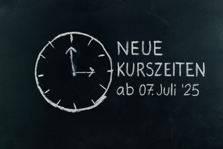 Frischer Kursplan ab 07. Juli – mehr Möglichkeiten für dein Training